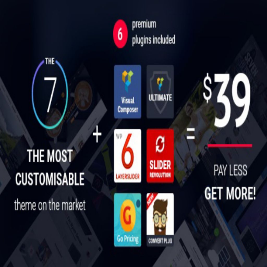 THE7 - WEBSITE AND ECOMMERCE BUILDER FOR WORDPRESS