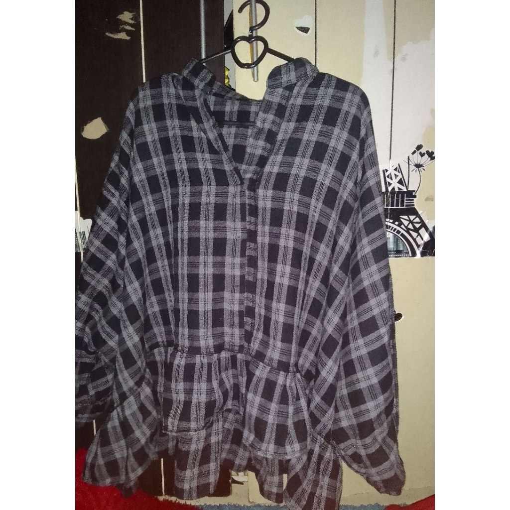 Baju wanita kotak kotak