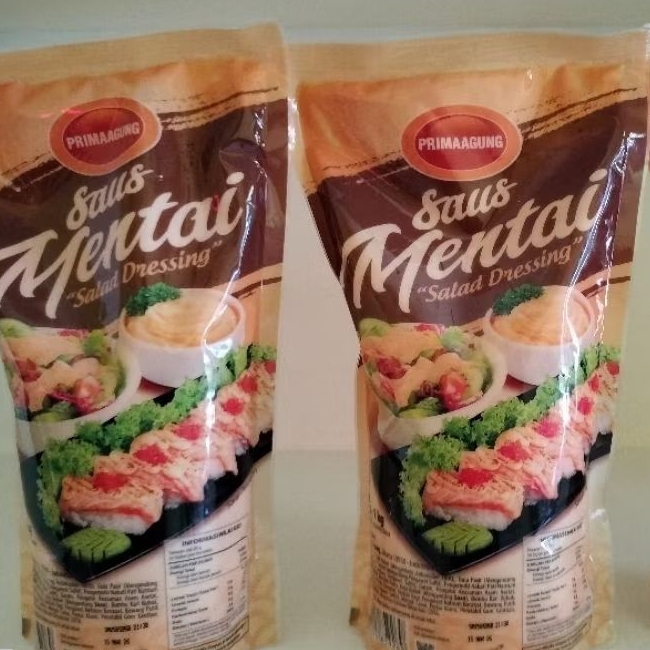 

Saus Mentai Prima Agung / Salad Dressing Mentai 1 KG