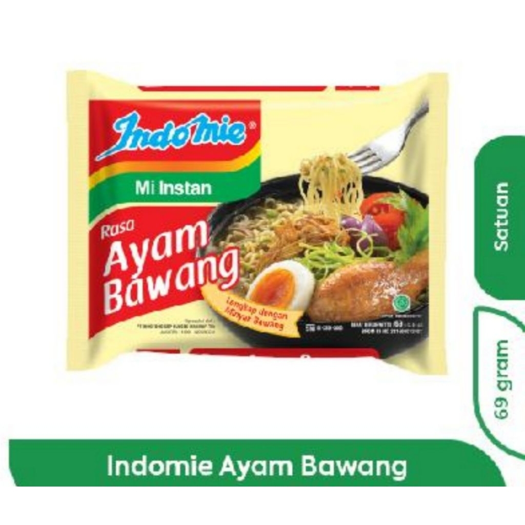 

INDOMIE MI INSTAN AYAM BAWANG 69gr( 1 dus)