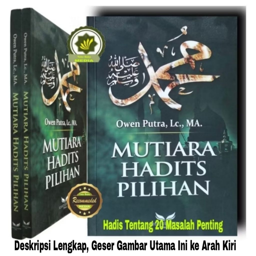Buku MUTIARA HADITS PILIHAN Kumpulan Hadis Pilihan Hadits Buchari Muslim Hadist Shahih Terjemah HADI