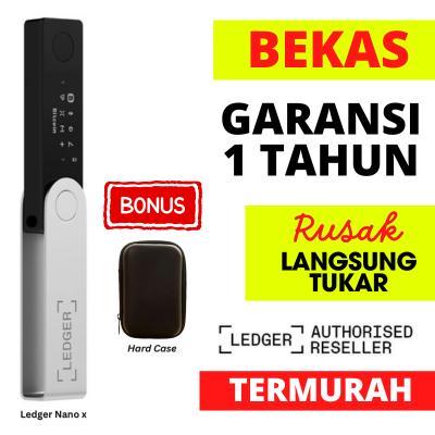 Ledger Nano X Bluetooth Bekas Original + GARANSI 1 TAHUN