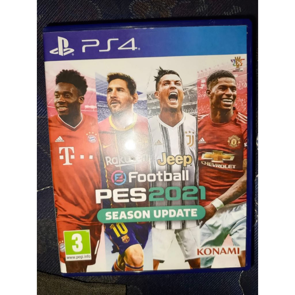 PES 2021 second ps4