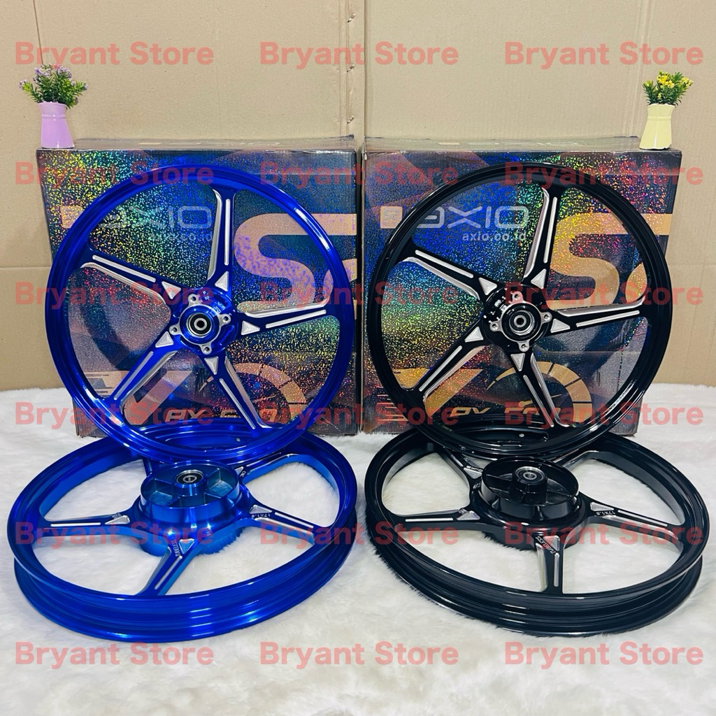 VELG AXIO RACING ORIGINAL CNC AX500 140x17 & 160x17 F1ZR VEGA CRYPTON ALFA SIGMA JUPITER Z MX OLD 14