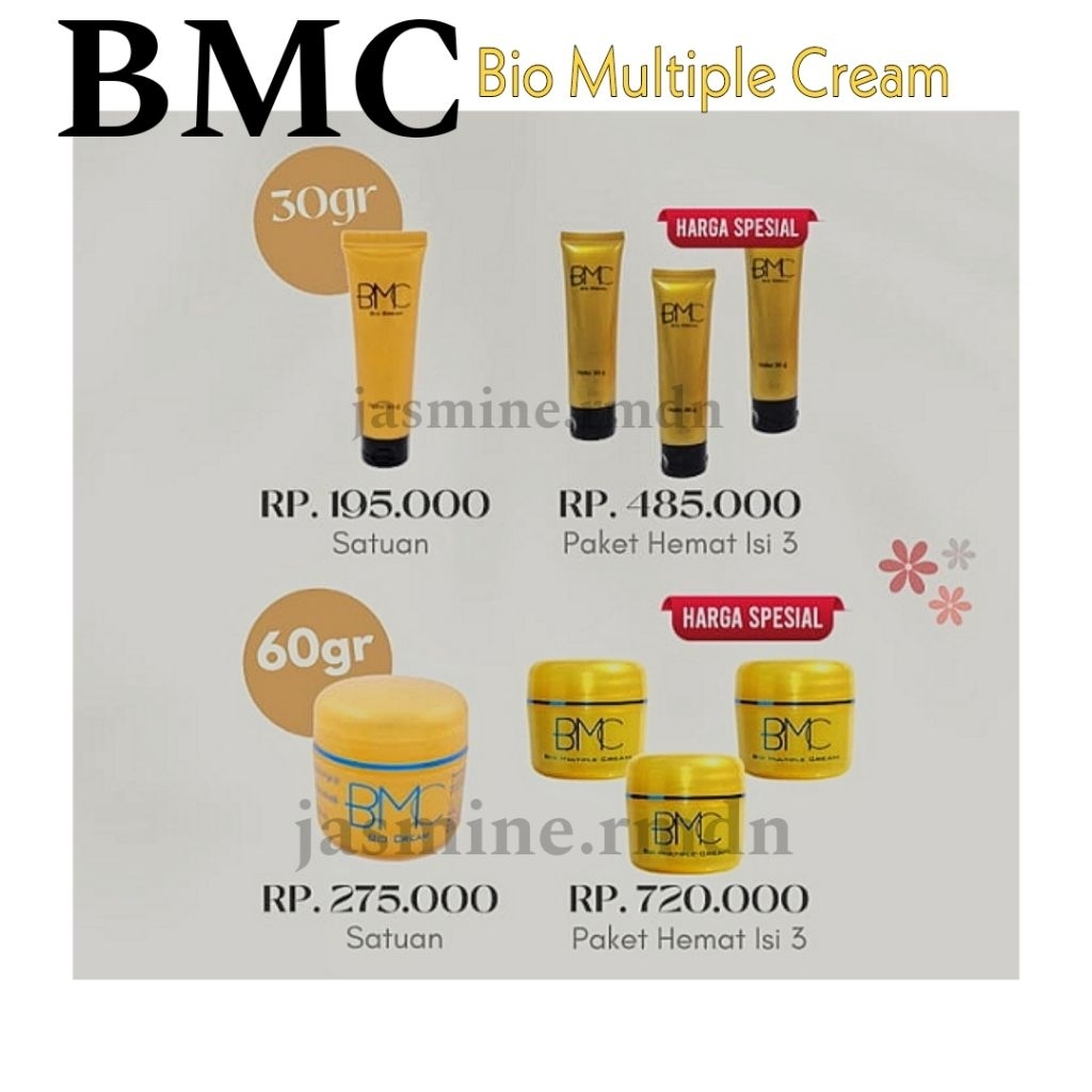 BMC Bio Multiple Cream ASLI Original KK Indonesia
