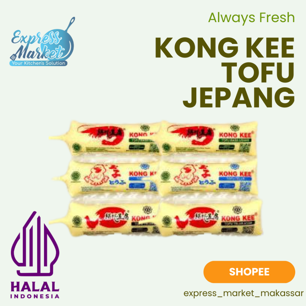 

Kong Kee Tofu Sutra Jepang Tahu Ayam Tahu Udang Tahu Veggie Tahu Telur Halal