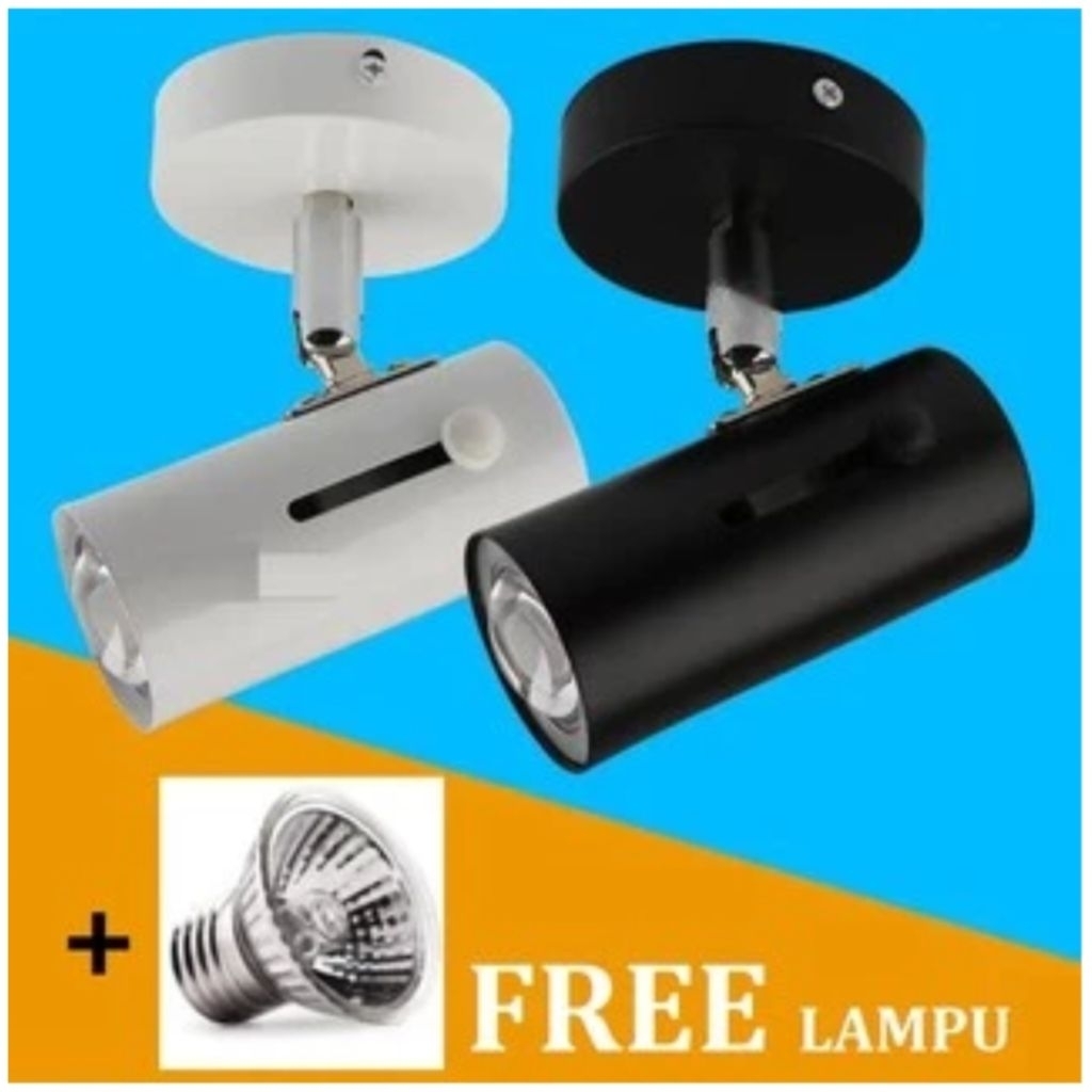 Kap Lampu Sorot Plafon Fitting