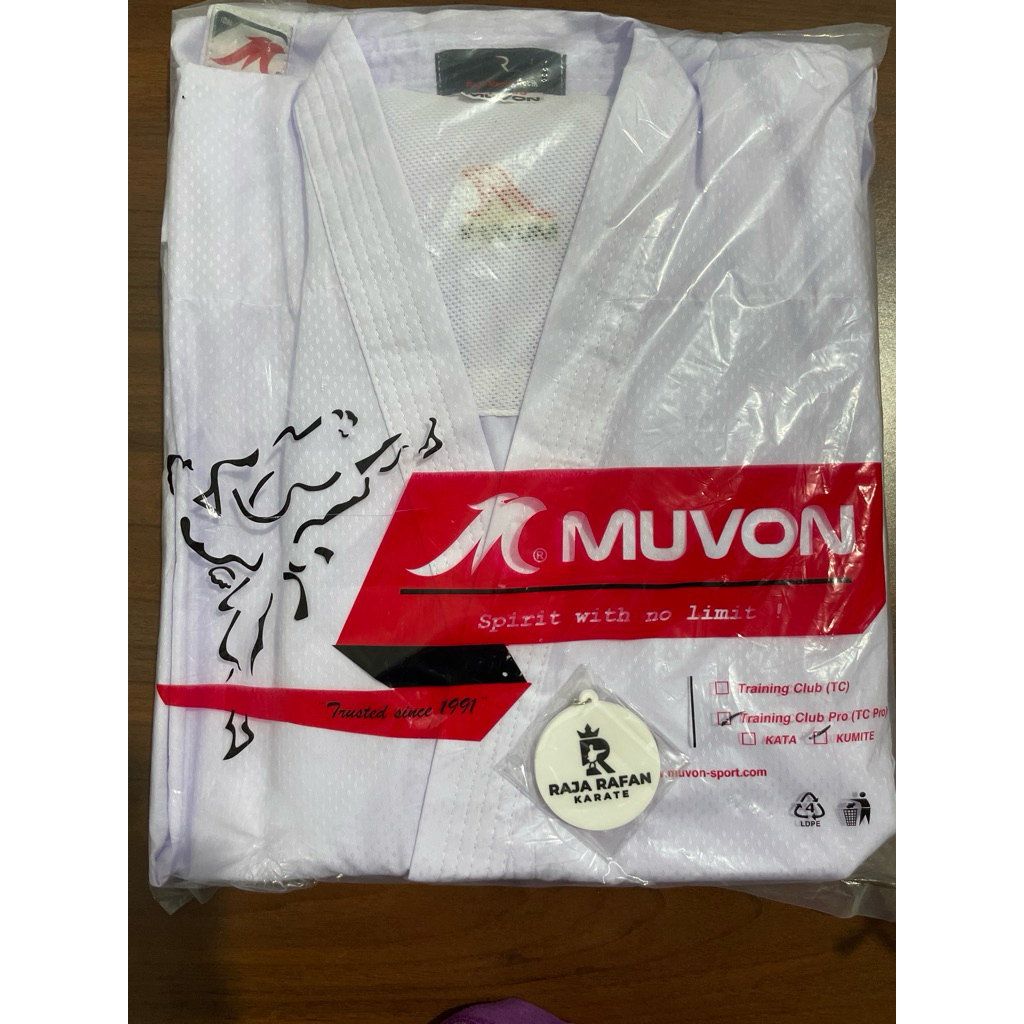 Baju Karate Kumite Muvon Kumite Standar Original 2025