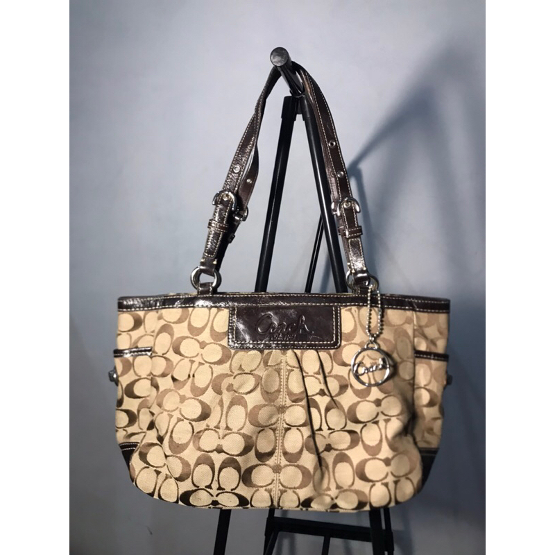 preloved coach shoulder bag tote bag tas bahu