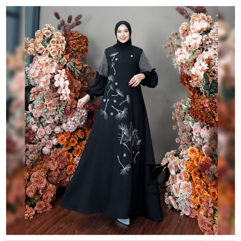 Dumma.id - Pakaian Wanita  Venny Dress Luxury  Royal Twish Luxury  Gamis Cantik
