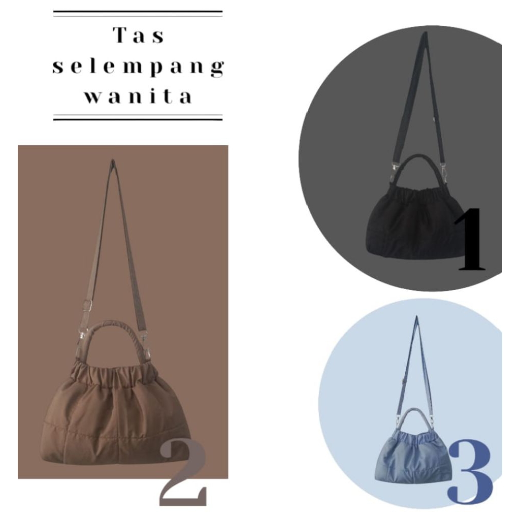 tas selempang wanita remaja ootd korean style lucu