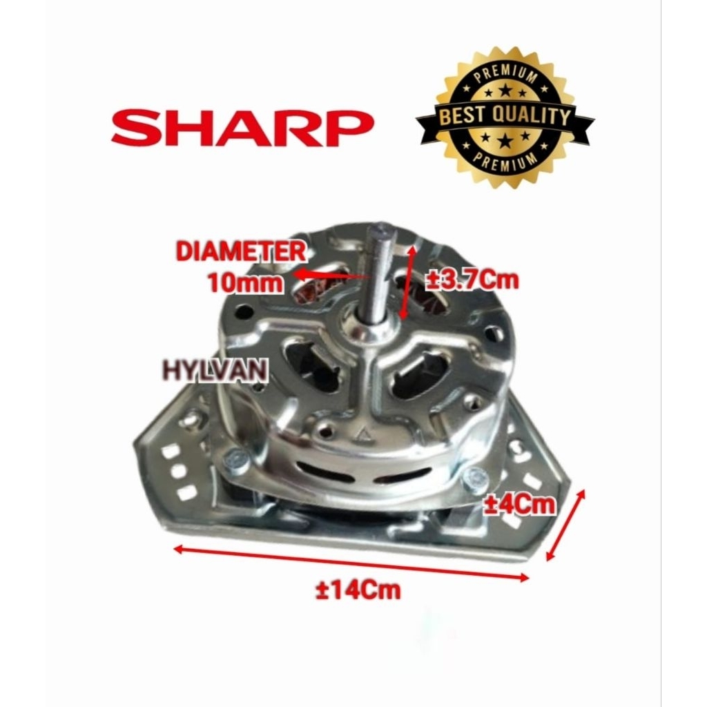 DINAMO PENGERING MOTOR SPIN MESIN CUCI SHARP ES-T65M