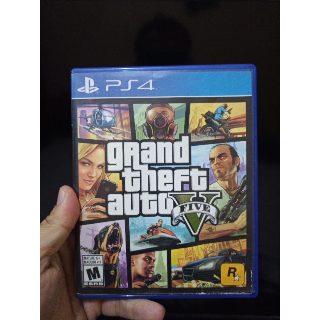 BD KASET PS4 GTA 5