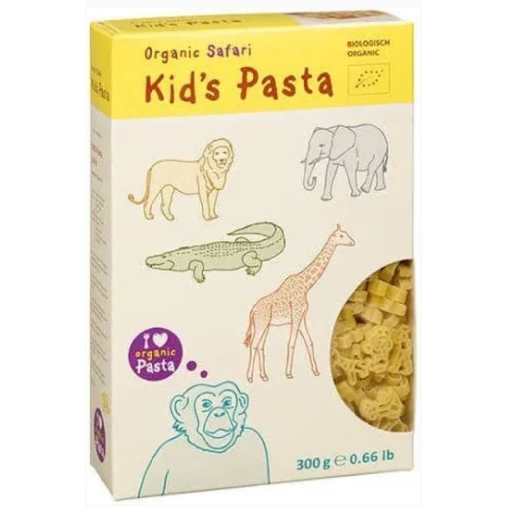 

pasta organic safari kid's enak