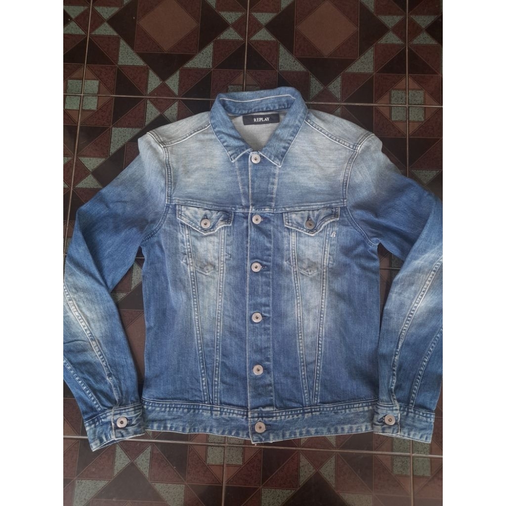 jaket jeans REPLAY size M