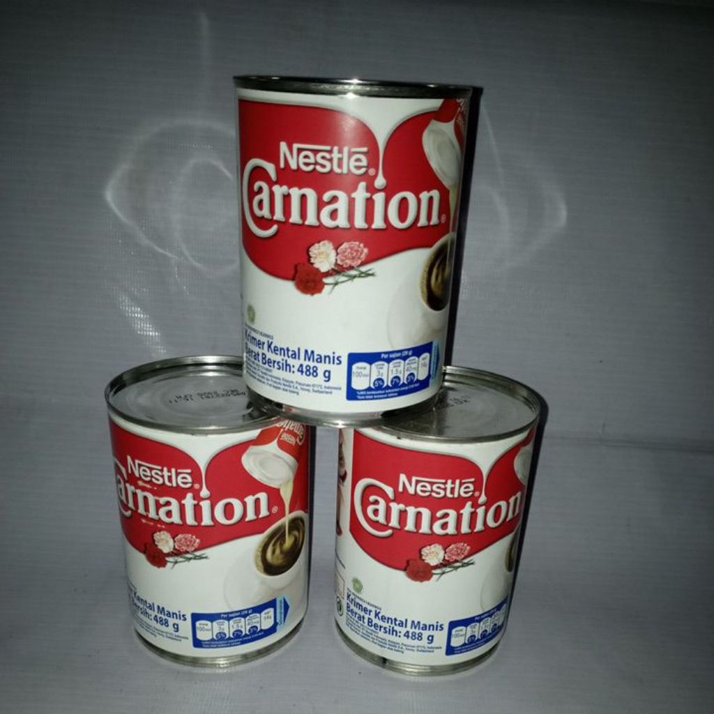 

Nestle Carnation Susu Kental Manis Kaleng 488gr