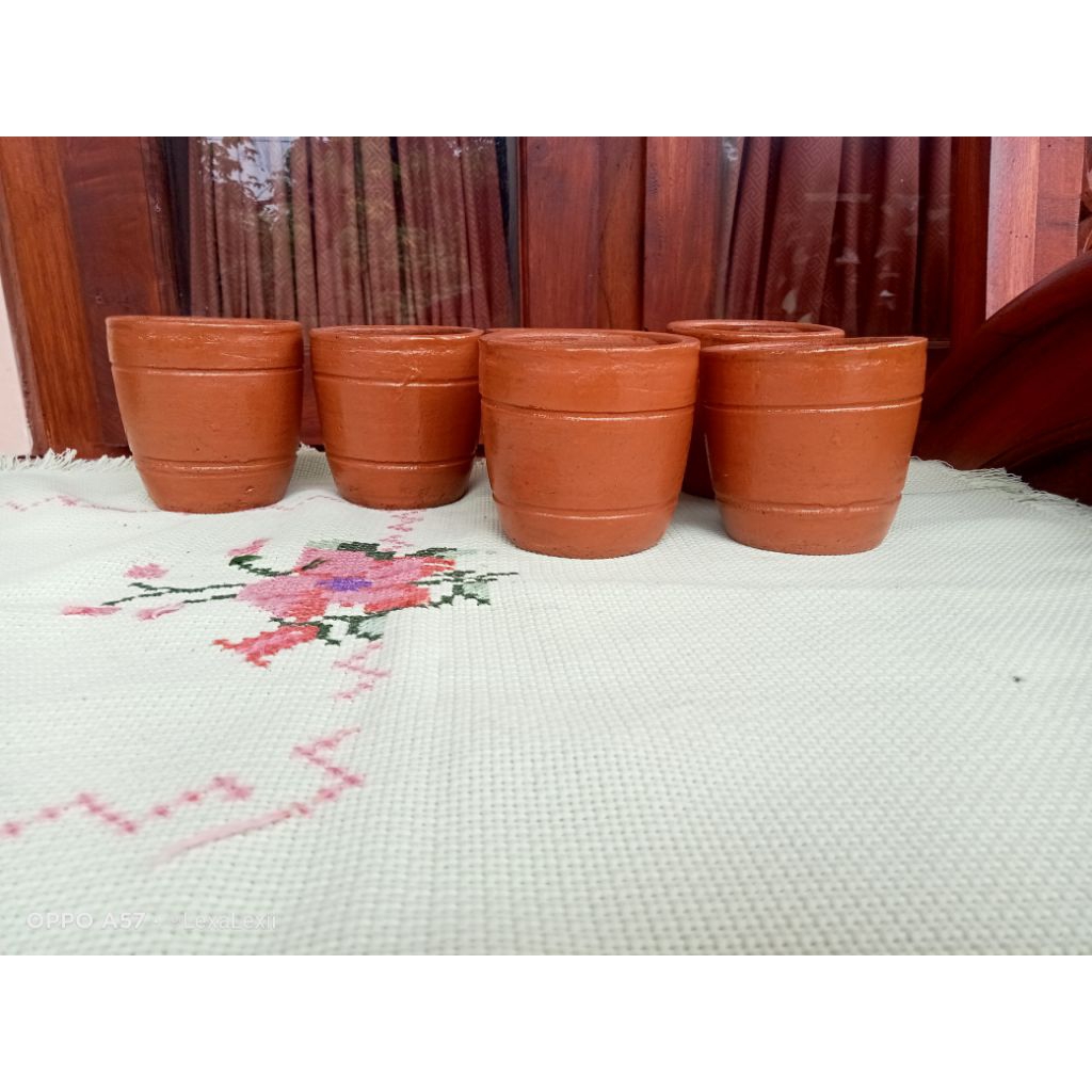 pot gerabah pot teracotta pot tanaman pot bunga kapsul kecil