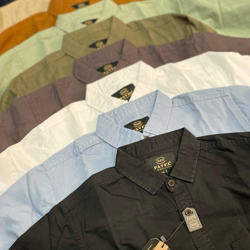 KEMEJA PANJANG PAVEL PREMIUM ORIGINAL