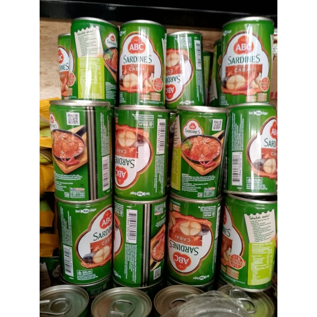 

SARDEN ABC SARDINES TOMAT CABAI EXTRA PEDAS