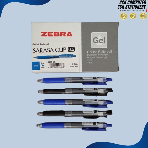 

Pulpen ZEBRA Sarasa Clip 0.5 1 lUSIN