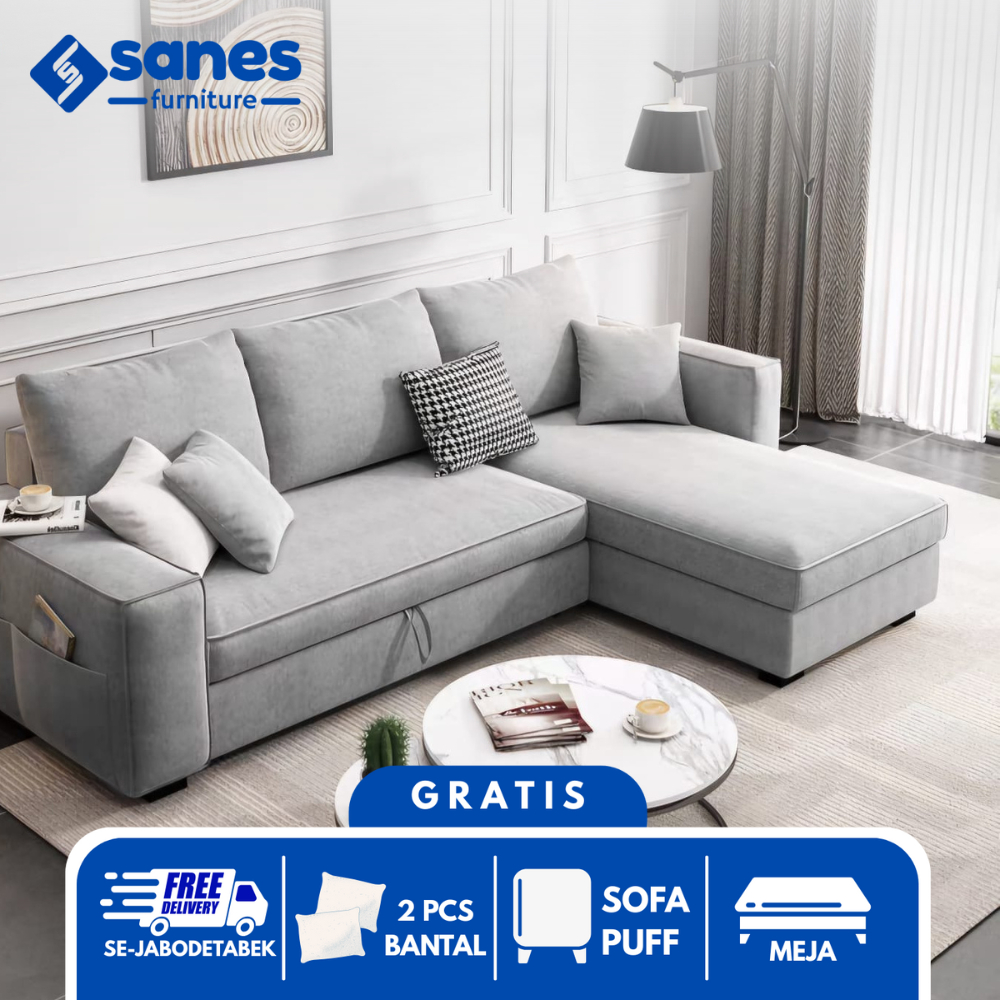 Sofa Bed Recliner Storage Elegan