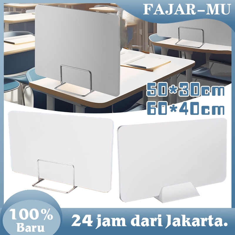 

Sekat Meja Dapat Dilepas Portable Pembatas Meja Privasi Kantor