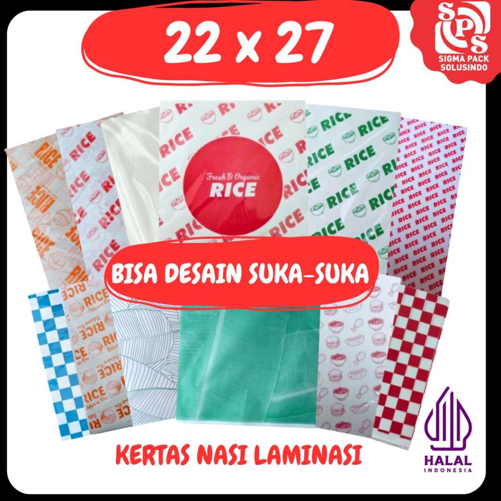 

Kertas Nasi Isi 500 22x27 Kebab | Paperwrap# Kertas Foodgrade_Paper Wrap Putih | Kertas Laminasi | Zigma Pack#