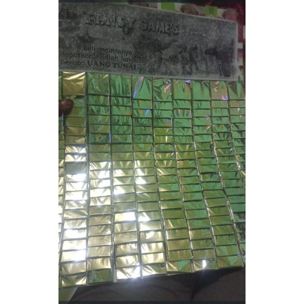 Mainan Berhadiah Uang Tunai isi 200 cabutan