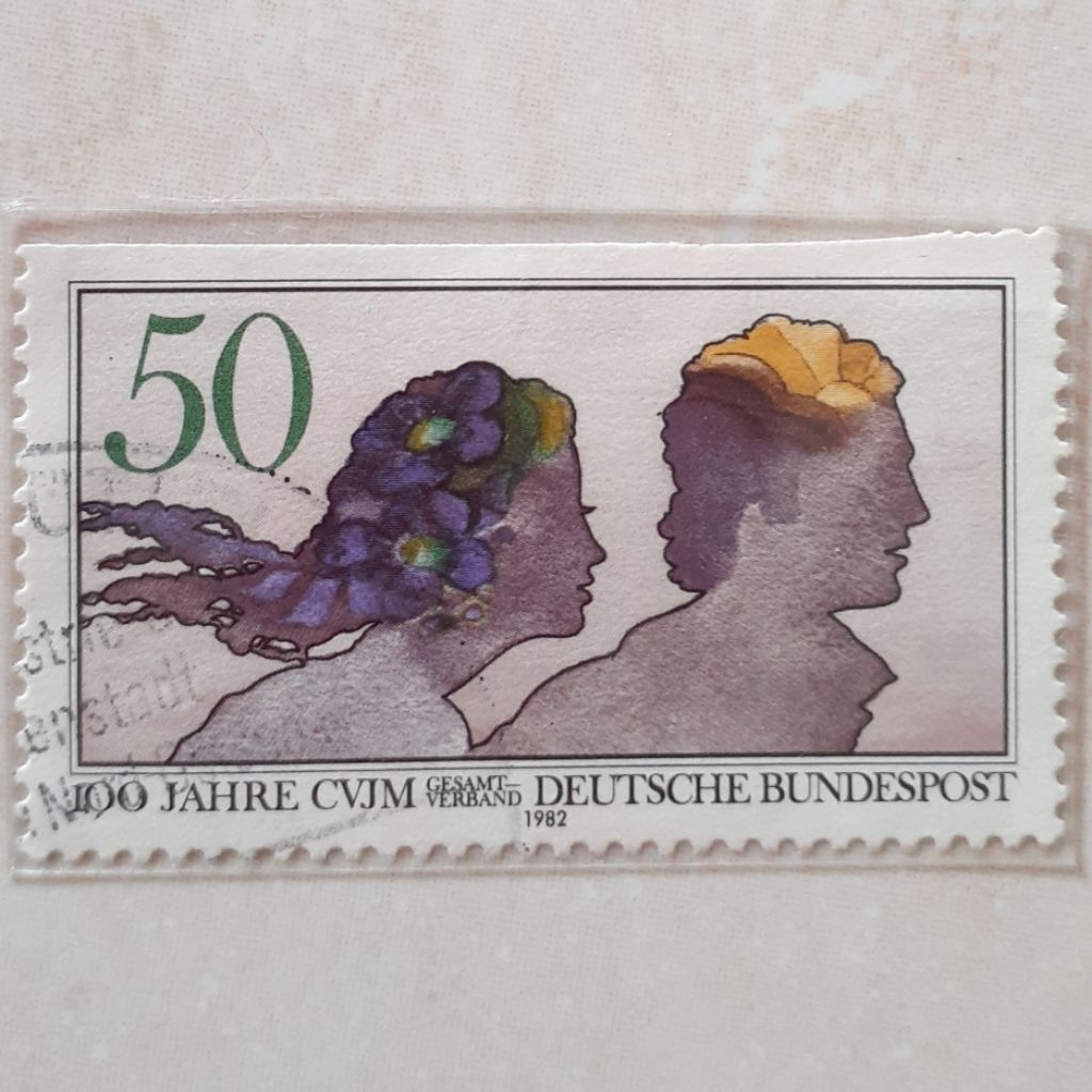 

(J2) Perangko Jerman Young Couple Tahun 1982