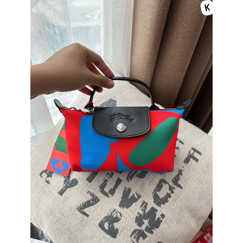 loongchamp lc x Robert Indiana Pouch