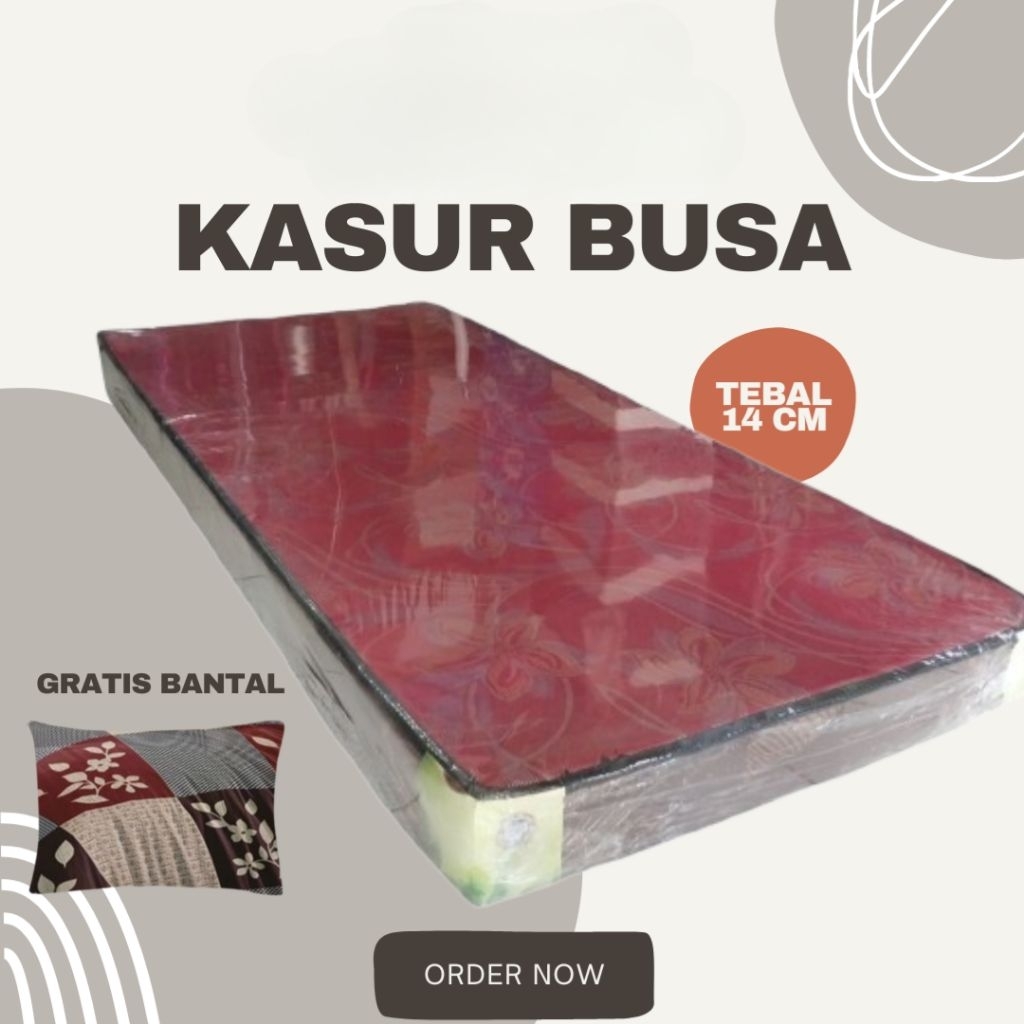 BONUS BANTAL  KASUR TILAM BUSA 4 KAKI | KASUR BUSA ZAKAT 4 KAKI