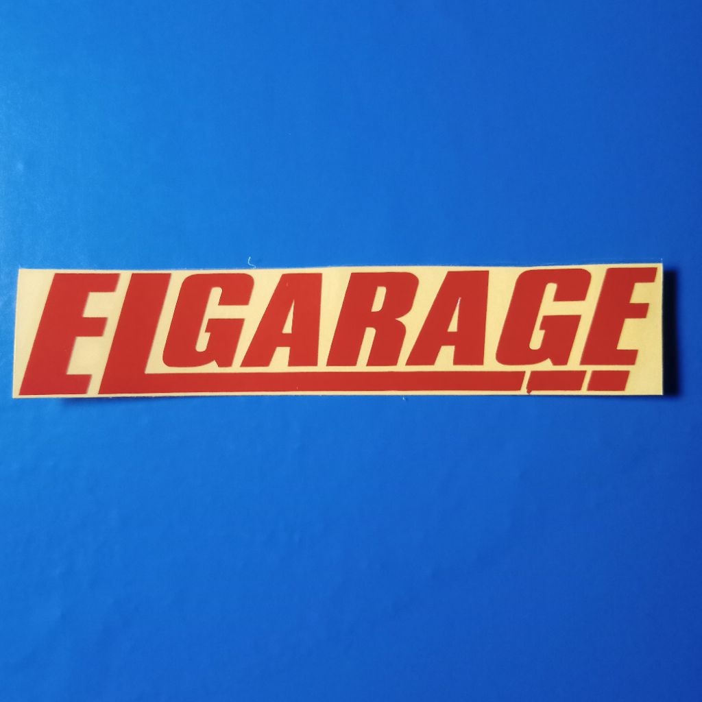 Sticker Cutting ELGARAGE