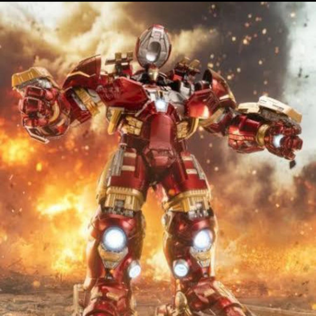 ZD Toys Avengers Hulkbuster Ironman Mark 44 Hulk buster Original Figure