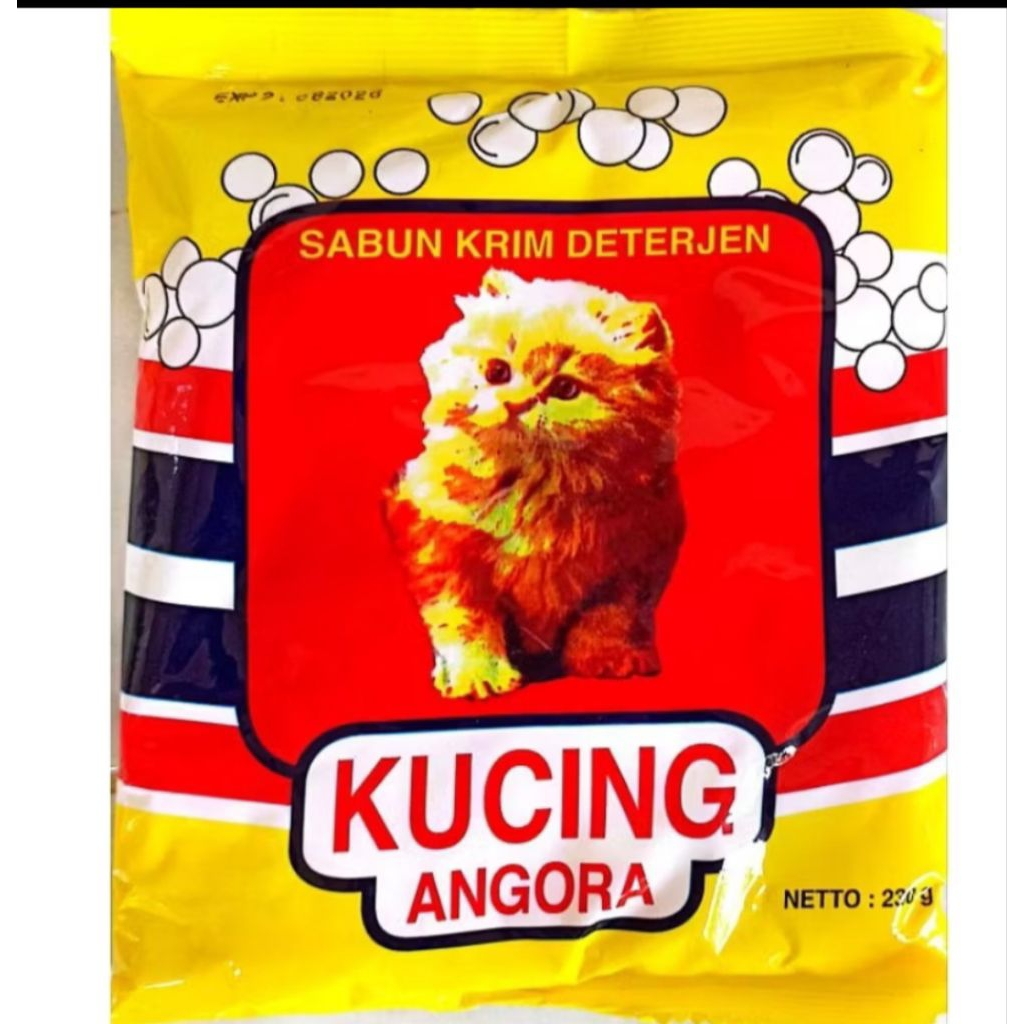 5 Pcs Sabun Krim Detergen Cap Kucing Anggora