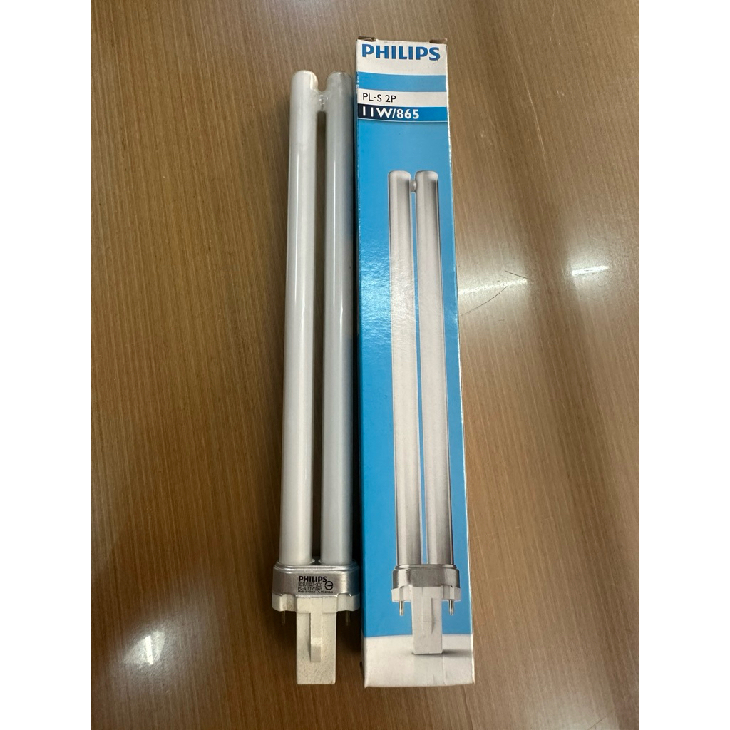 Lampu Philips PLS PL-S 11W 11 Watt 11WATT 865 PUTIH MASTER PL-S PLS 2P Lampu Tusuk 2 Pin Philips PL-