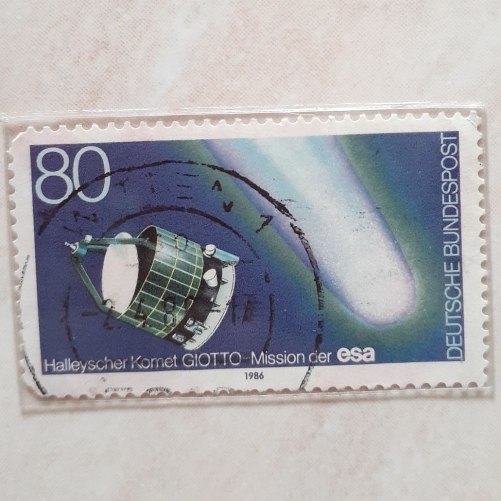 

Perangko Jerman Appearance of Halley's Comet Tahun 1986