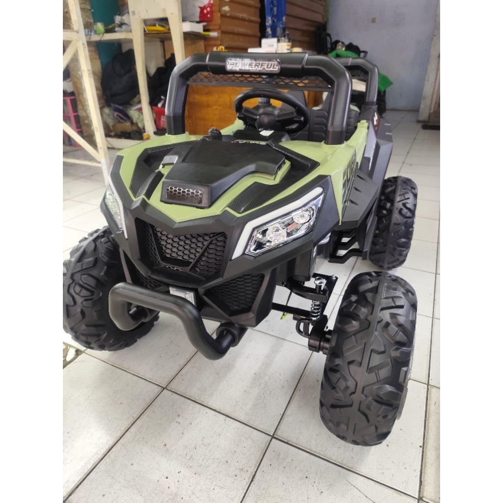 Mobil Aki Dragon Monster 12volt ban karet