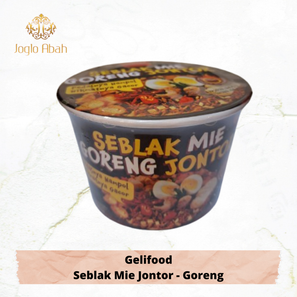 

Gelifood - Seblak Mie Jontor Varian Goreng - Joglo Abah