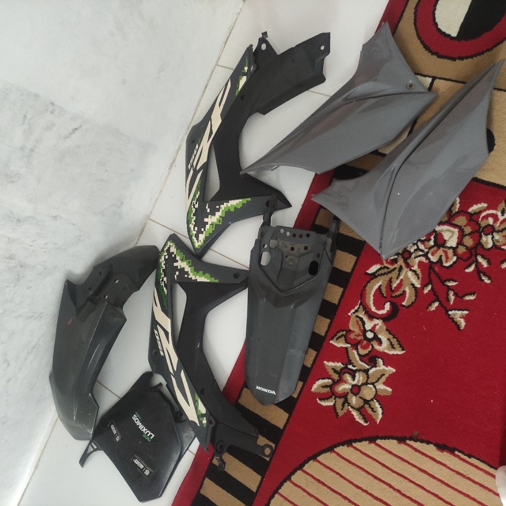 BODY SET CRF 150L ORIGINAL COPOTAN MOTOR / BODYSET COPOTAN /CRF /BODY ORI CRF #BODY BEKAS CRF