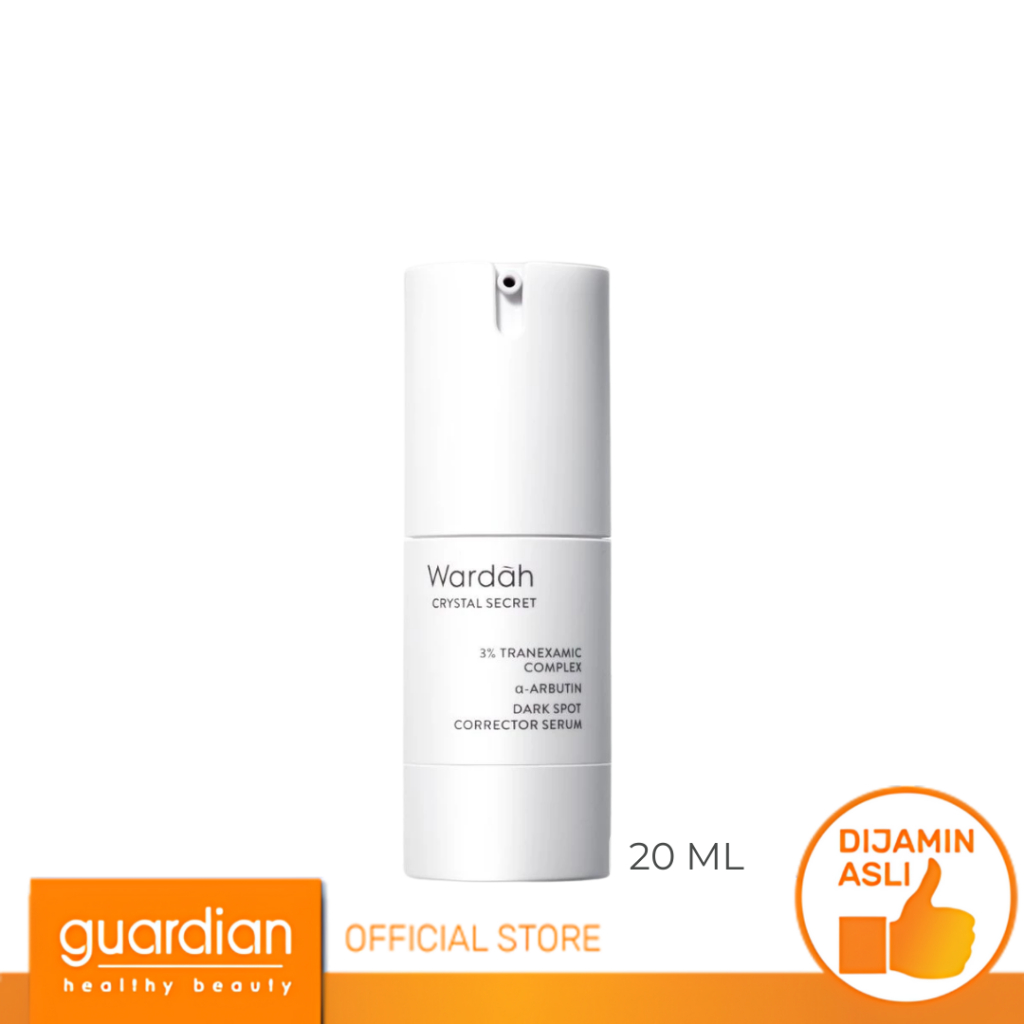 Wardah 3% Tranexamic Acid + Alpha Arbutin Crystal Secret Dark Spot Brightening Serum 20 Ml - Serum d