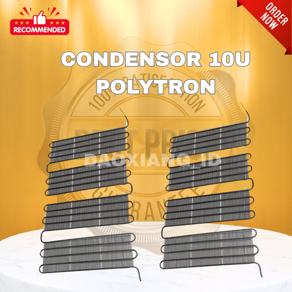 KONDENSOR 10U ORIGINAL POLYTRON – BISA UNTUK SHOWCASE, KULKAS & PENDINGIN LAINNYA