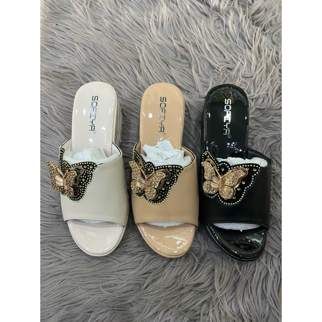 SENDAL SOFIYA WEDGES IMPORT ORIGINAL SOFIYA 7671-4