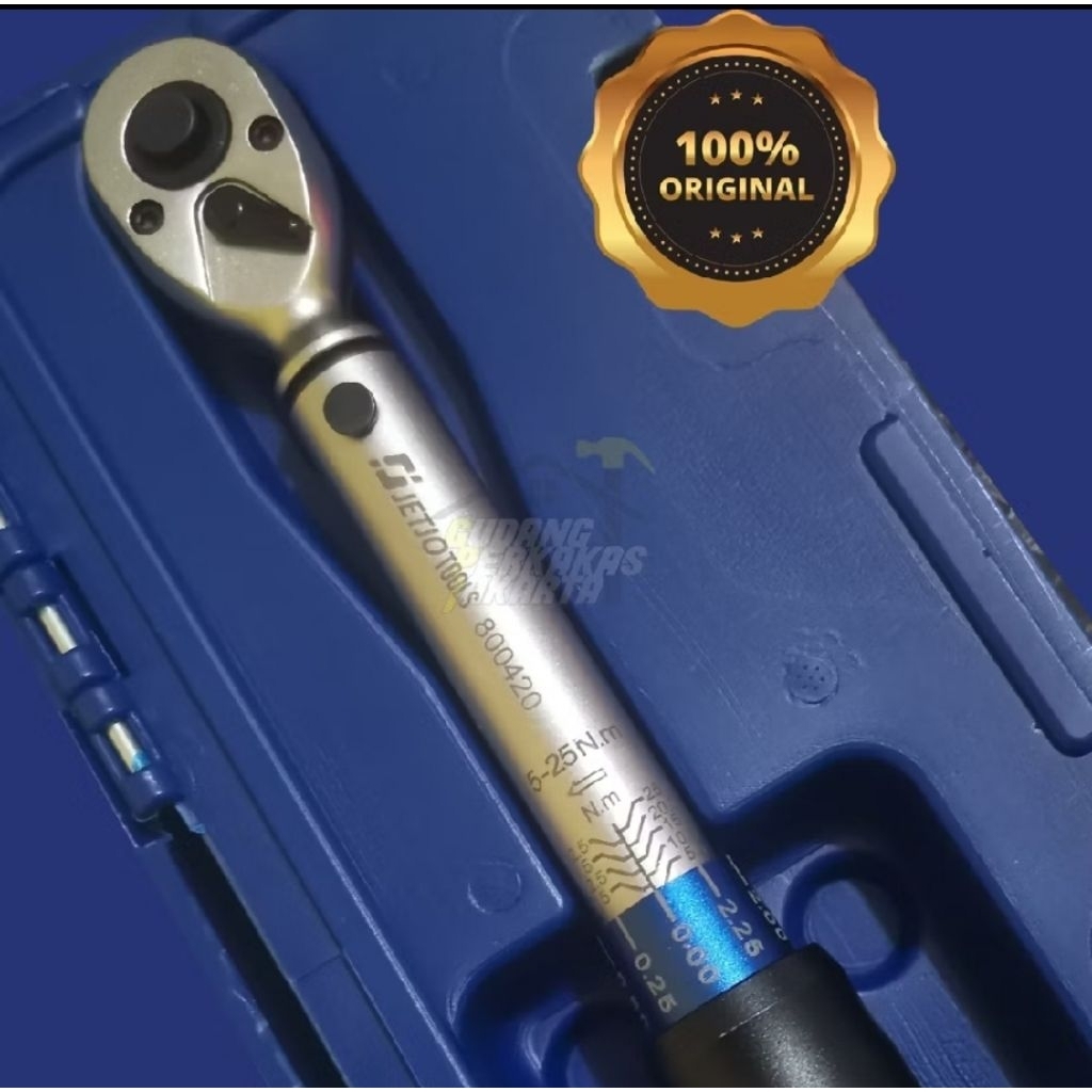 kunci torsi torque wrench 3/8 inch 5-25 nm / kunci momen lakoni pro original