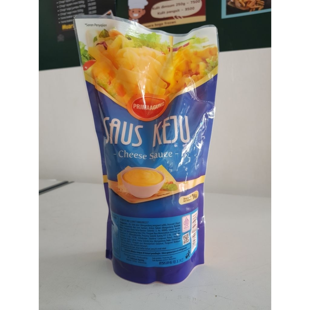 

prima agung saus keju 1000g