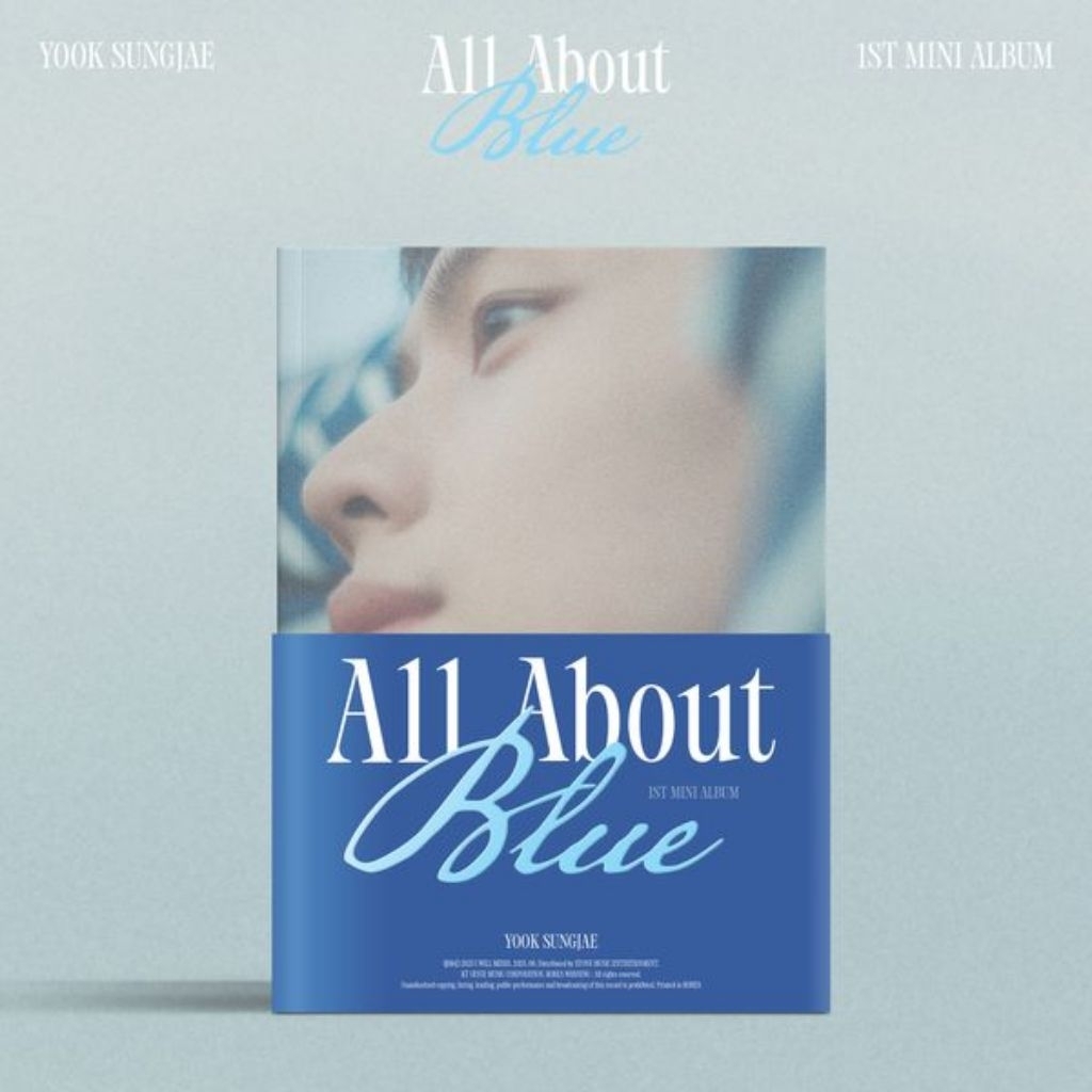 [PO] YOOK SUNGJAE - 1st Mini Album [All About Blue] / ALBUM YOOK SUNGJAE