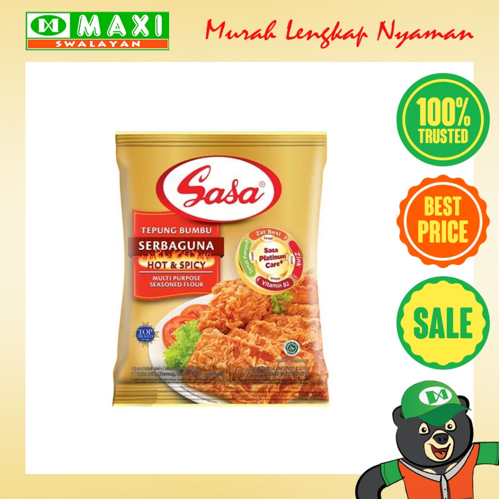 

Sasa Tepung Bmb 210gr Pedas