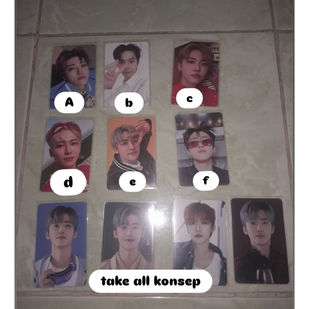 

wts photocard official nct dream/127 (clearance sell)
