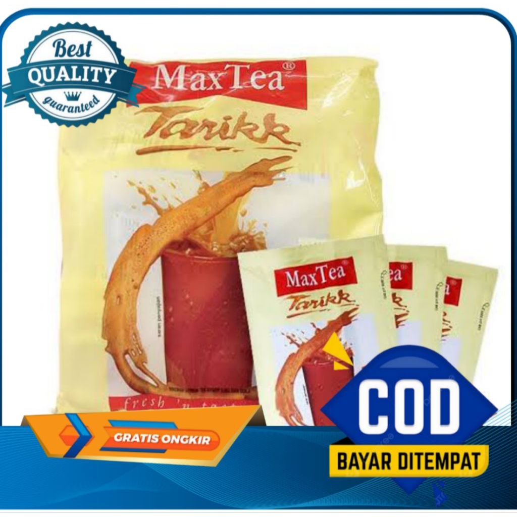 

Max Tea Tarik 1 Pack Isi 50 Pcs / Max Tea Tarik / Max Tea Tarik Promo / Max Tea Tarik 50 Sachet