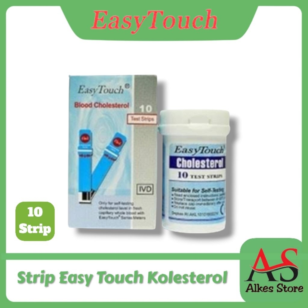 Strip Easy Touch Kolesterol  Isi Ulang Kolesterol Easy Touch  ET Kolesterol