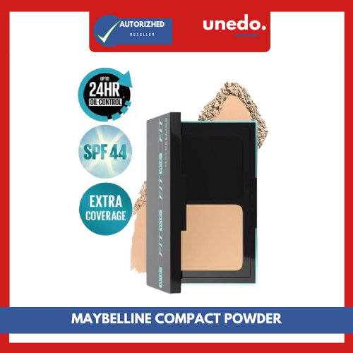 MAYBELLINE Fit me 24hr Oil Control Powder Foundation-Bedak Padat Two Cake
